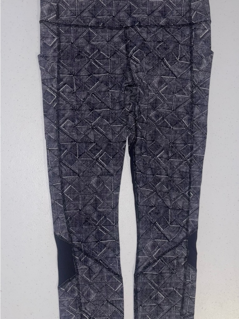 lululemon athletica Black & White Geo Print Leggings